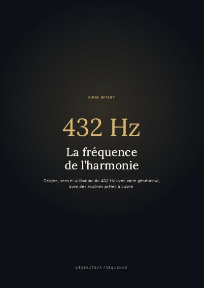 Guide 432 Hz