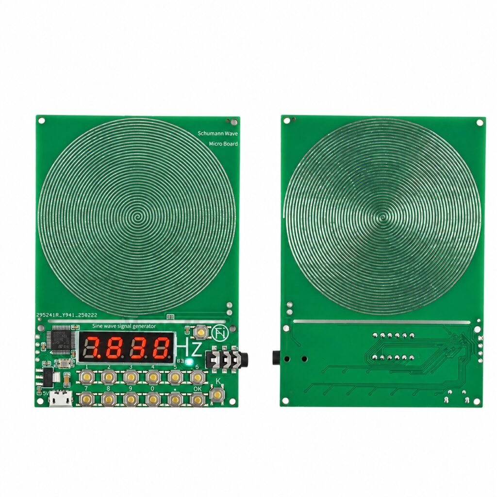 Générateur de fréquence Schumann 7,83 Hz – réglable 0,01 Hz à 100 kHz