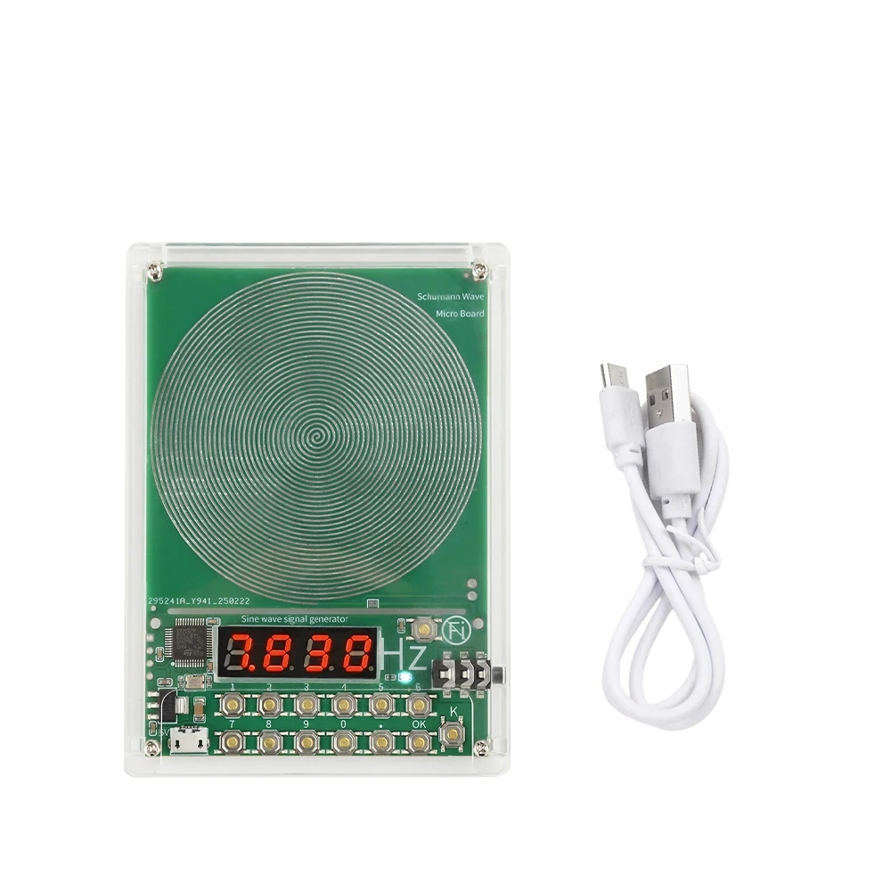 Générateur d'ondes Schumann 7,83 Hz avec écran LED